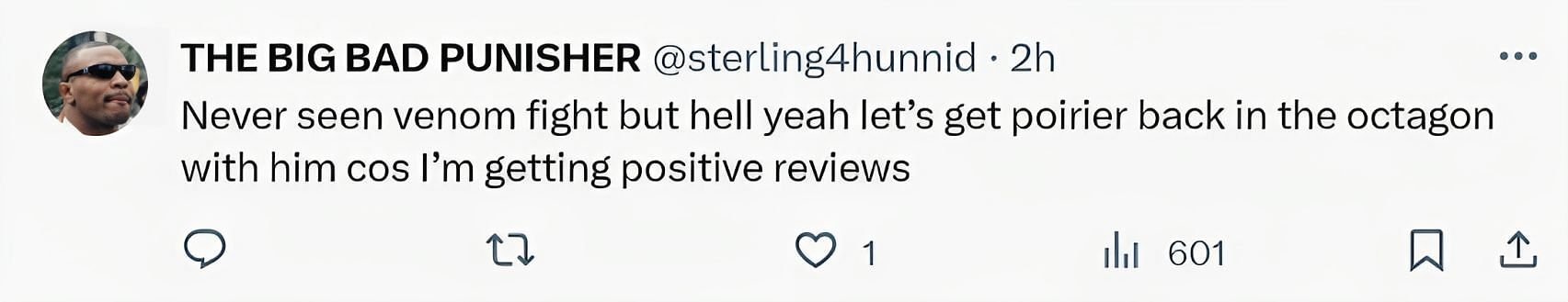 Comments on the tweet